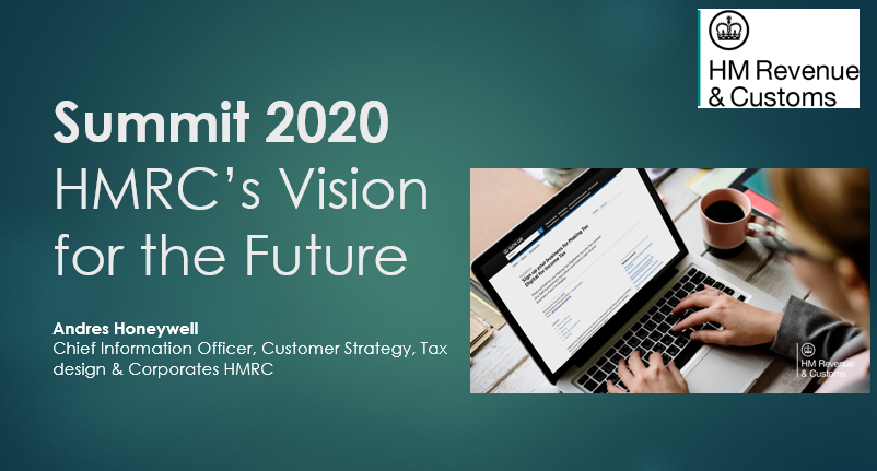 Front Cover HMRC Vision for the Future Presentation