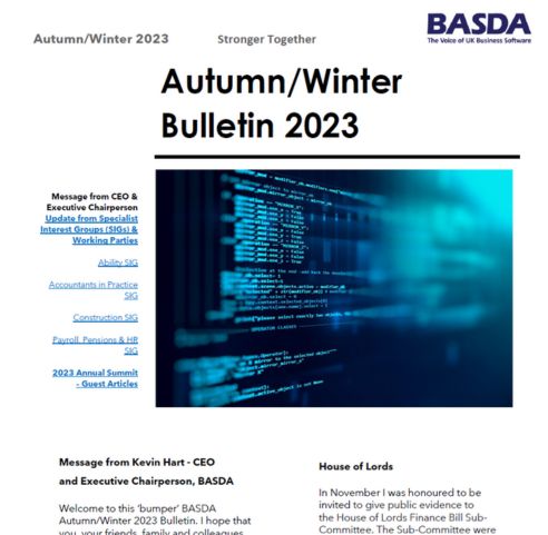 BASDA Bulletin Autumn 2023